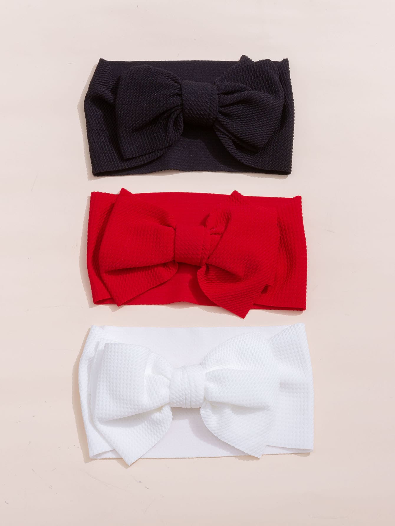 Bộ 3 chiếc nơ trang trí cho bé - Nhiều màu - Xem 1