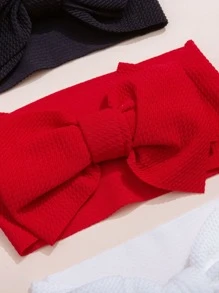 Bộ 3 chiếc nơ trang trí cho bé - Nhiều màu - Xem 3