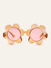 花朵形狀太陽眼鏡