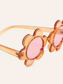 花朵形狀太陽眼鏡
