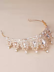 Diadème de mariée, convient pour les fêtes et les rassemblements