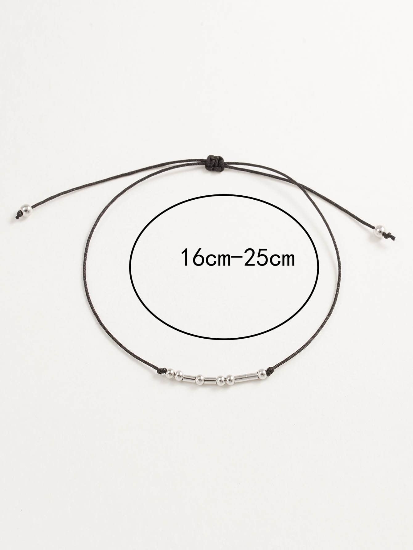 Round Ball Decor Adjustable Bracelet