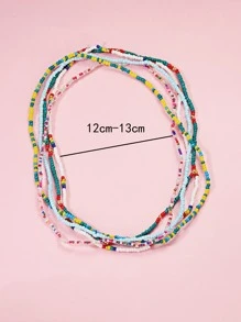 Vòng cổ 5 cườm - Nhiều màu - Xem 3