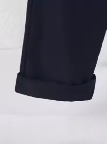 SHEIN Tween Boy Bow Front Shirt & Blazer & Trousers - Multicolor - View 3