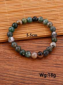 Minimalist Beaded Bracelet - Multicolor - View 3