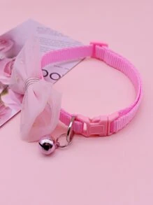 1入組網紗寵物領結