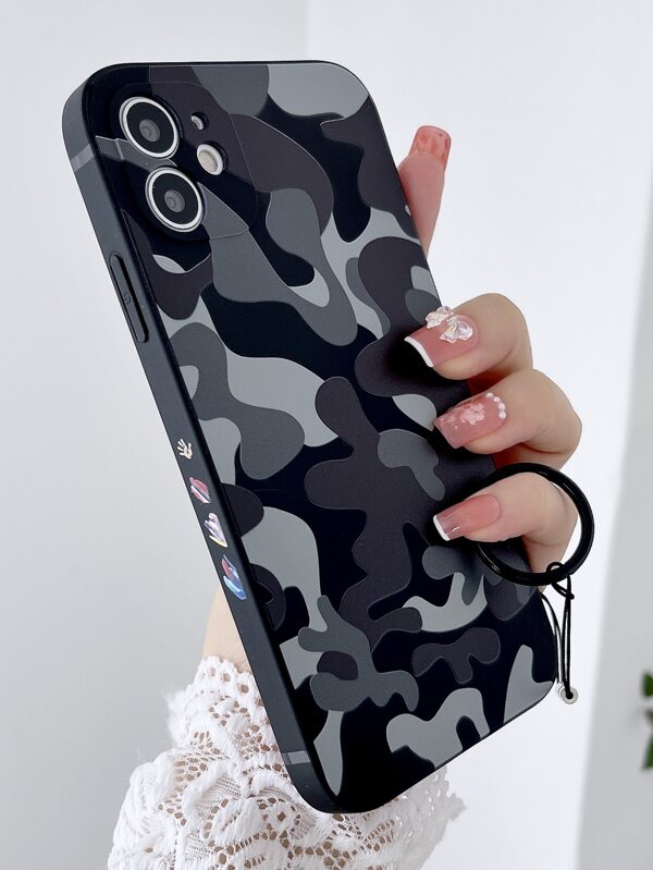 Camo Print Phone Case Compatible With iPhone15/15Plus/15Pro/15Promax