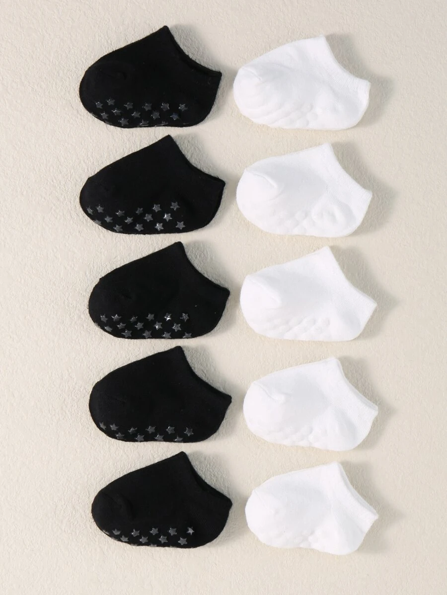 10 Đôi Tất Mélange Cho Bé - Nhiều màu - Xem 1