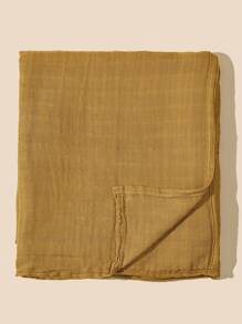 1入組嬰兒素色繈褓毯 - 黃色 - 查看 1