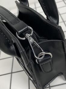 peach tree 时尚撞色迷你反光单肩包，桃树