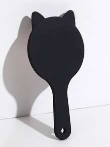 Cat Design Cushion Hair Brush - Multicolor - View 2