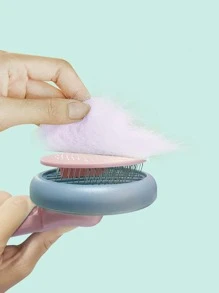 1pc Color Block Pet Hair Comb - Multicolor - View 4