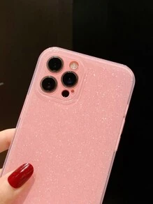 Pink Glitter Phone Case Compatible With IPhone 11,IPhone 13,IPhone 14 Pro Max - Pink - View 4