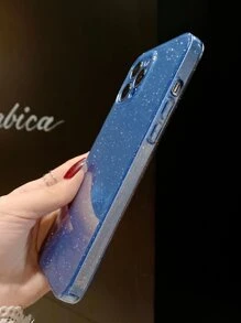 Glitter Phone Case - Blue - View 2