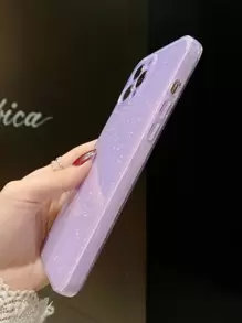 Apple Glitter Phone Case Compatible With IPhone 11,IPhone 13,IPhone 14 Pro Max - Purple - View 2