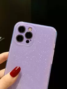 Apple Glitter Phone Case Compatible With IPhone 11,IPhone 13,IPhone 14 Pro Max - Purple - View 4