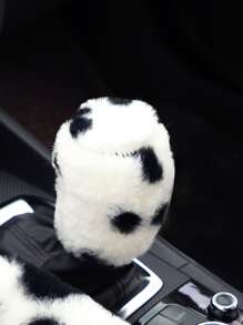 2 cái bò in bông phanh tay và nắp sang số - Đen và trắng - Xem 4