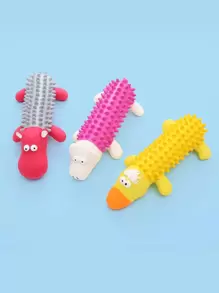 1 Đồ chơi nhai cao su màu sắc ngẫu nhiên cho chó - Nhiều màu - Xem 3