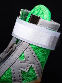 4pcs Reflective Pet Shoes - Multicolor - View 4