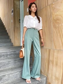 DAZY 高腰喇叭定制西褲