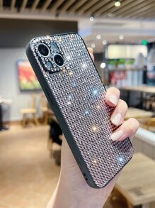 Rhinestone Decor Phone Case - Multicolor - View 2