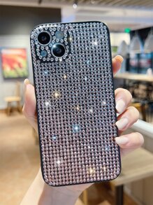 Rhinestone Decor Phone Case - Multicolor - View 4