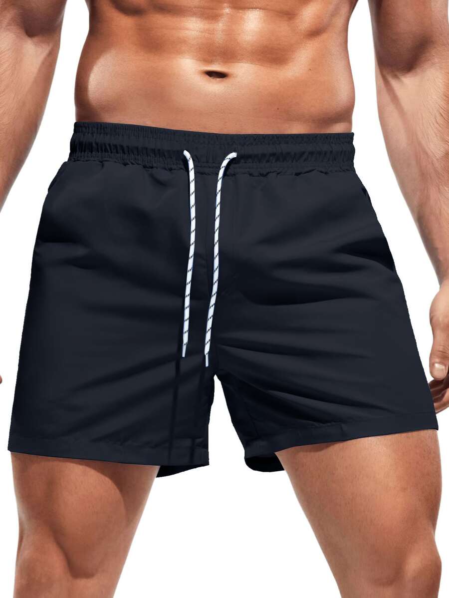 Surfspeed Men Solid Swim Trunks