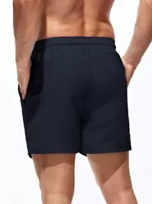 Surfspeed Men Solid Swim Trunks