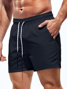 Surfspeed Men Solid Swim Trunks