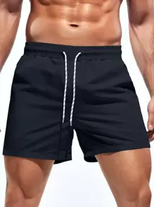 Surfspeed Men Solid Swim Trunks