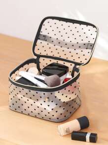 Heart Shaped Makeup Bag - Multicolor - View 2