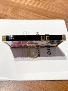 方形指環支架手機殼,適用於iphone X/xs/xr/xs Max/11/11 Pro/11 Pro Max/12/12 Pro/13/13 Pro/13 Pro Max/14/14 Pro/14 Pro Max/14 Plus/15/15 Pro/15 Pro Max/15 Plus/samsung Z Flip 3/z Flip 4/z Flip 5/s21 Ultra/s22 Ultra/s23 Ultra/s24 Ultra等型號 - 彩色 - 查看 3