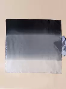 1入組漸層印花圍巾，適合外出並為你的造型增添華麗感，可當頭巾、髮帶、頭帶，讓你的造型更加出眾 - 彩色 - 查看 3