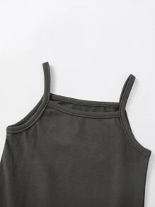 嬰兒5入組素色吊帶連體衣