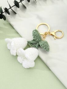 波西米亚风时尚钥匙扣吊坠背包配饰，适合上学、开车等场合，可爱哥特风Y2K圣诞礼物包挂饰，汽车配饰，送给老师、朋友、姐妹的礼物创意 - 彩色 - 查看 2