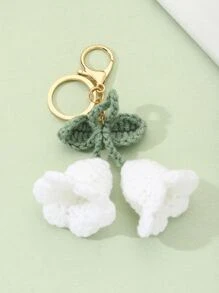 波西米亚风时尚钥匙扣吊坠背包配饰，适合上学、开车等场合，可爱哥特风Y2K圣诞礼物包挂饰，汽车配饰，送给老师、朋友、姐妹的礼物创意 - 彩色 - 查看 3