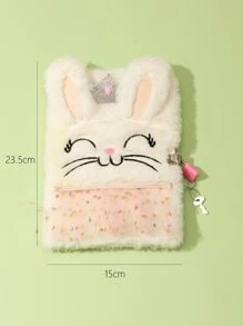 1pc Phim hoạt hình sang trọng Khóa Thỏ Máy tính xách tay - Nhiều màu - Xem 3