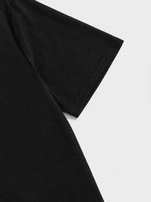 Manfinity VCAY Polo para hombre con cuello de contraste, para el esposo, para salir