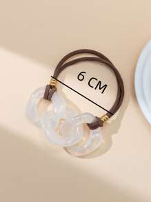 Dây buộc tóc trang trí - Nhiều màu - Xem 5