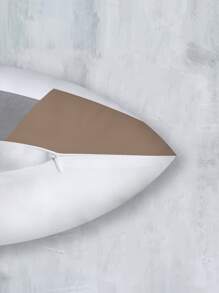 1pc Geometric Pattern Cushion Cover Without Filler