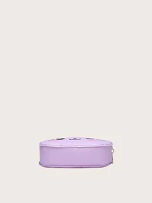 女孩卡通貓設計包 - 紫色 - 查看 3