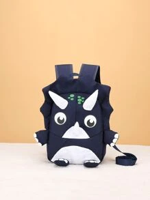Mochila de niños con dibujos animados - Azul Marino - Ver 1