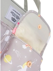 LEQUEEN Geantă pentru scutece cu imprimeu Unicorn