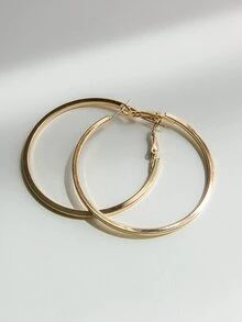 DAZY Hoa tai vòng tối giản - Vàng - Xem 6