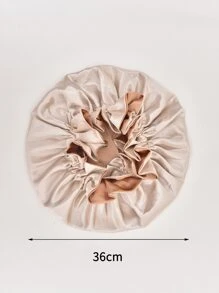 1pc Women Stylish Solid Satin Hair Bonnet Silk Bonnet Satin Bonnet Valentine's Day Valentines