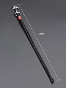 Pulsera de decoración de ancla para hombre de moda y popular de acero inoxidable para regalo de joyería y para una apariencia elegante - Negro - Ver 3