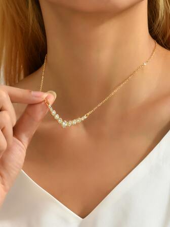 水鑽裝飾項鍊