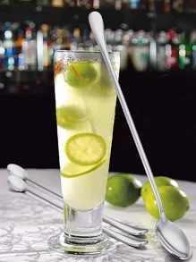 4 piezas Cuchara de acero inoxidable - Plateado - Ver 1