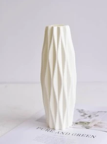 1 件室内装饰花瓶、干花容器、创意花卉插花装饰、PE 花瓶、家居装饰、花瓶、餐桌装饰