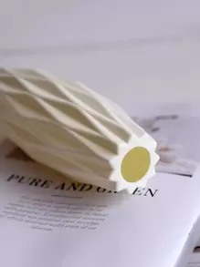 1 件室内装饰花瓶、干花容器、创意花卉插花装饰、PE 花瓶、家居装饰、花瓶、餐桌装饰